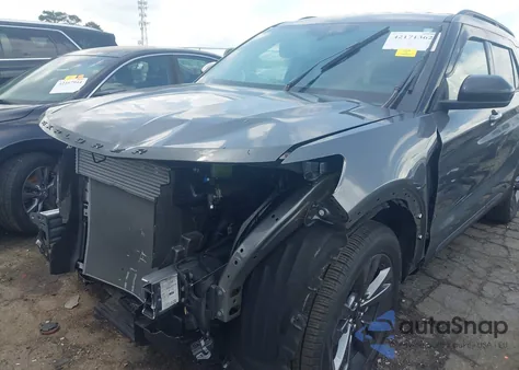 2022 Ford Explorer Xlt z USA, uszkodzony, nr VIN 1FMSK7DH8NGB12227